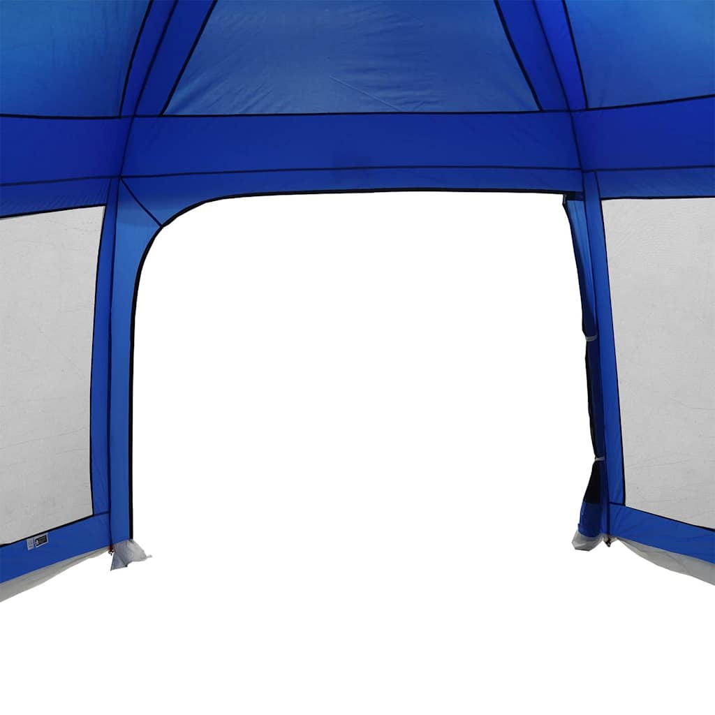 Zwembadtent Afneembare Buitentent Gaaswanden Azuurblauw
