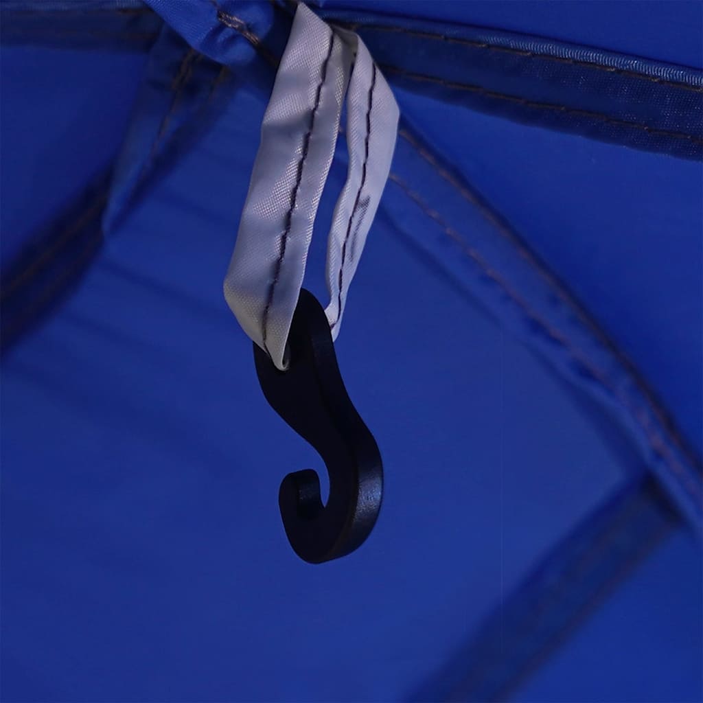 Zwembadtent Afneembare Buitentent Gaaswanden Azuurblauw