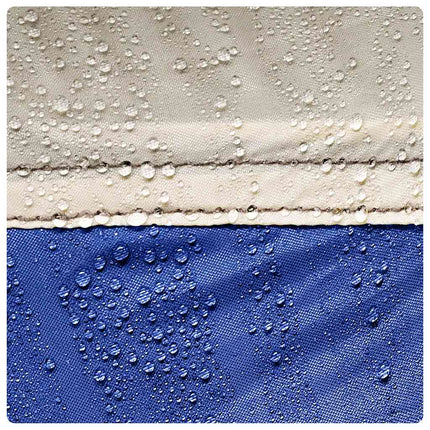 Zwembadtent Afneembare Buitentent Gaaswanden Azuurblauw