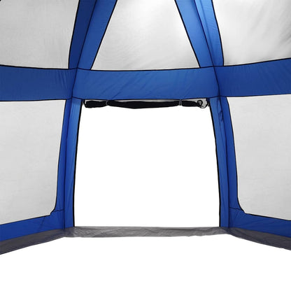 Zwembadtent Afneembare Buitentent Gaaswanden Azuurblauw