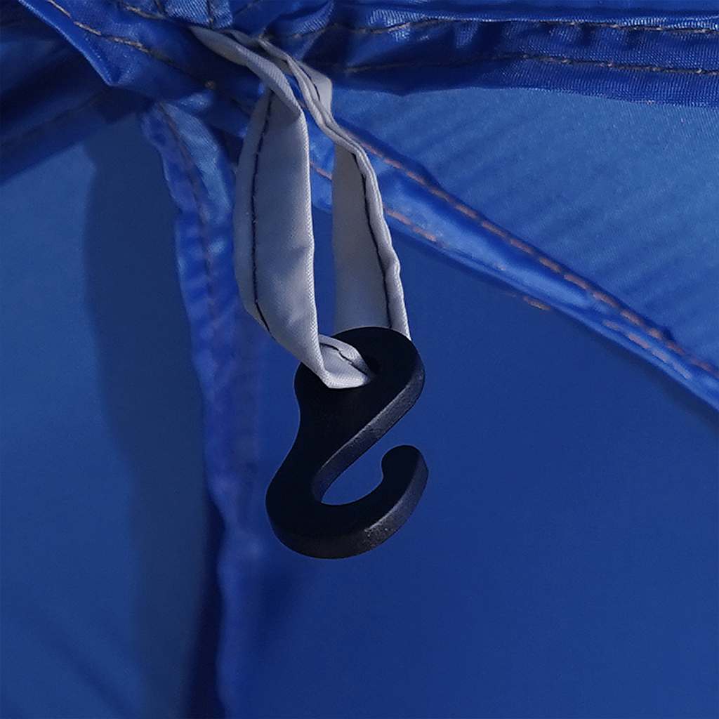 Zwembadtent Afneembare Buitentent Gaaswanden Azuurblauw