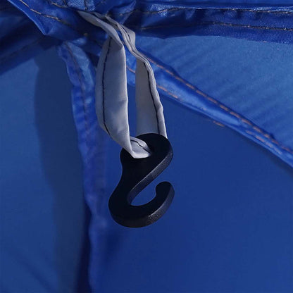 Zwembadtent Afneembare Buitentent Gaaswanden Azuurblauw