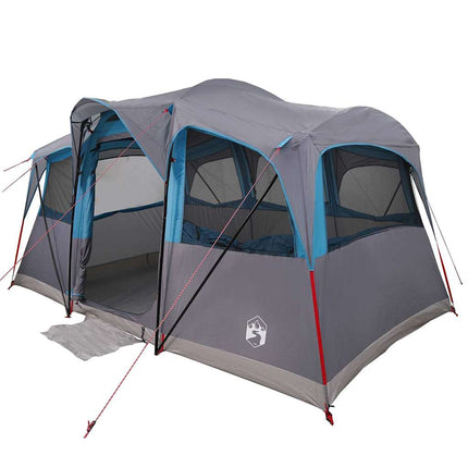Gezinstent En Grijs 435 X 255 X 216 Cm Polyester En Staal