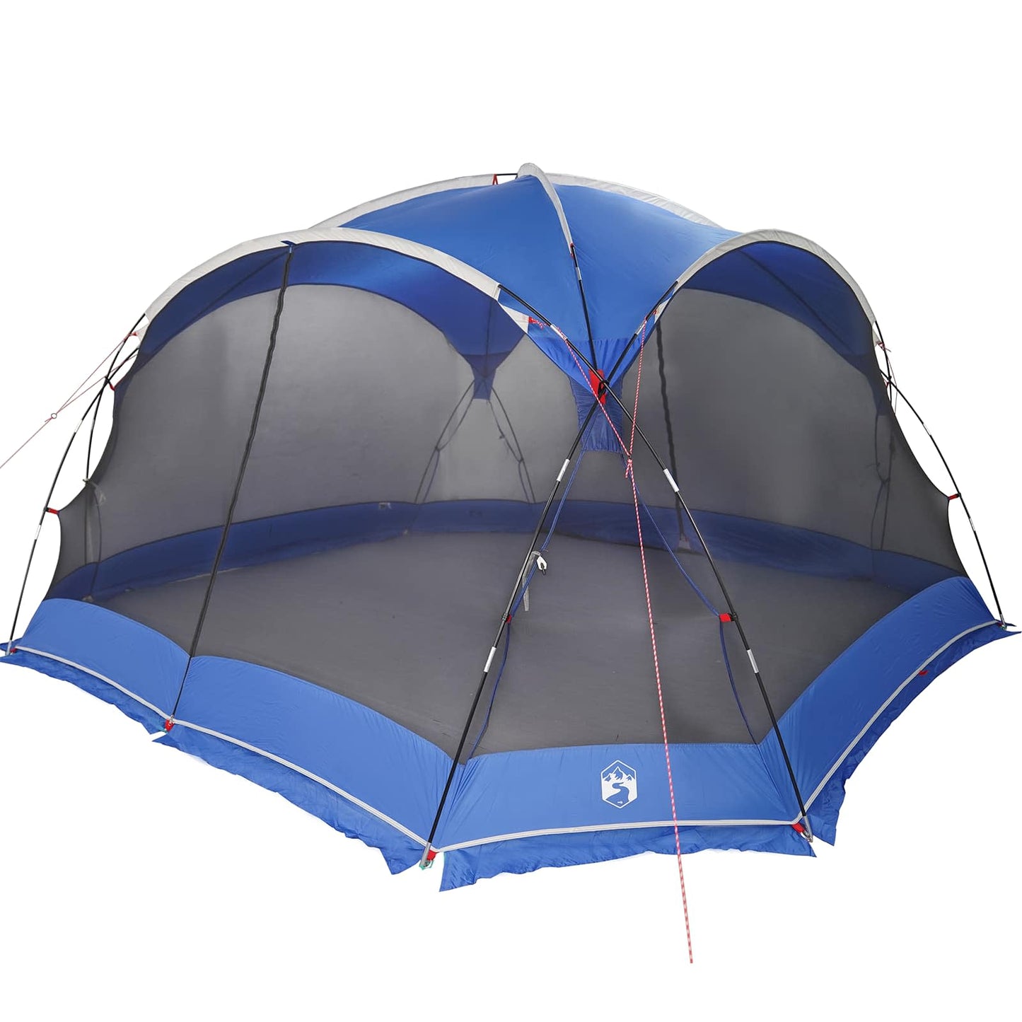 Camping Muggennet azuurblauw 434 x 434 x 230 cm Polyester