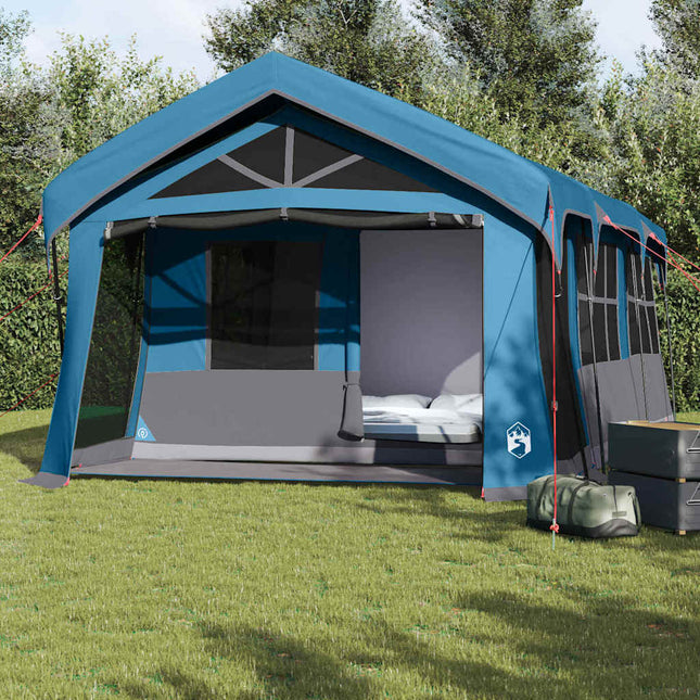 Gezinstent Met Dak En Wit 620 X 322 X 240 Cm Polyester