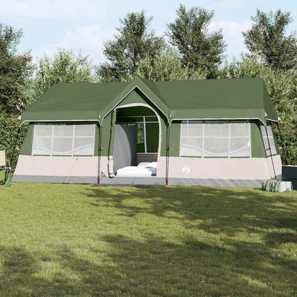 Gezinstent En Grijs 435 X 255 X 216 Cm Polyester En Staal