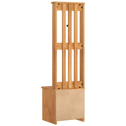 Kapstok Sandnes 45X40X159,5 Cm Massief Grenenhout