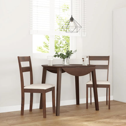 Eetkamerstoelen Massief Rubberwood