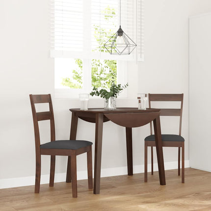 Eetkamerstoelen Massief Rubberwood