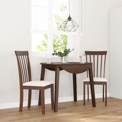 Eetkamerstoelen Met Kussens Massief Hout Naturel Rubber