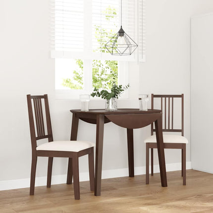 Eetkamerstoelen Met Kussens Massief Hout