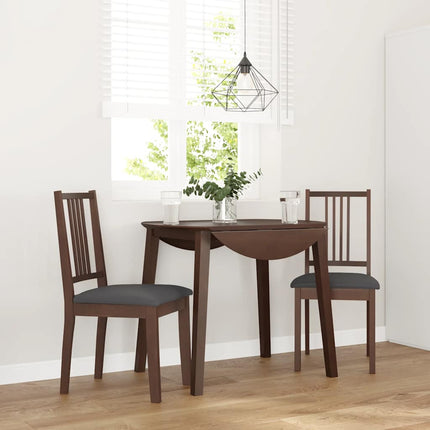 Eetkamerstoelen Met Kussens Massief Hout