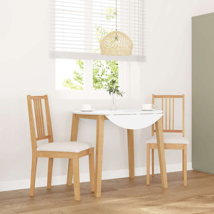 Eetkamerstoelen Met Kussens Massief Hout