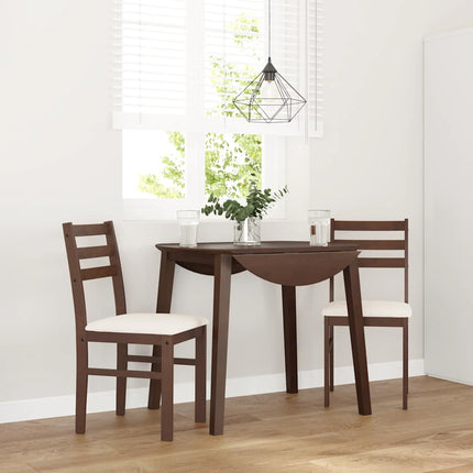 Eetkamerstoelen Massief Hout Rubber