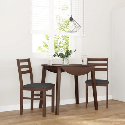 Eetkamerstoelen Massief Hout Rubber