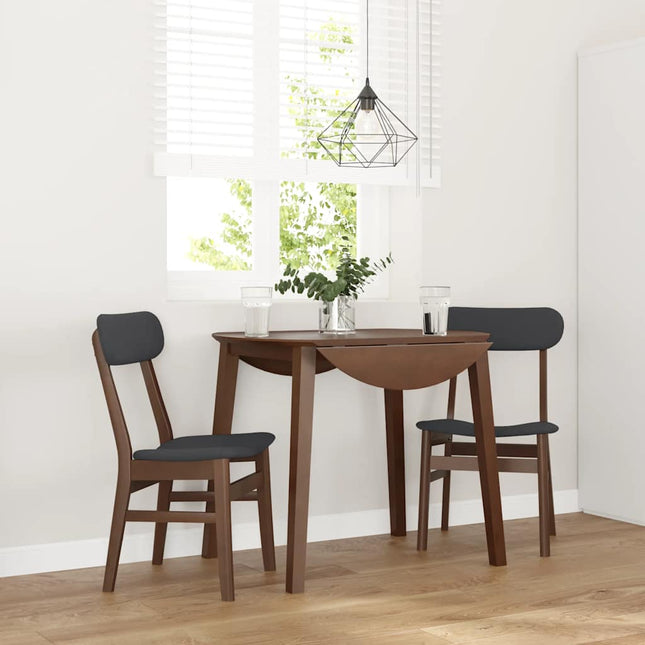 Eetkamerstoelen Met Kussens Massief Hout Rubber