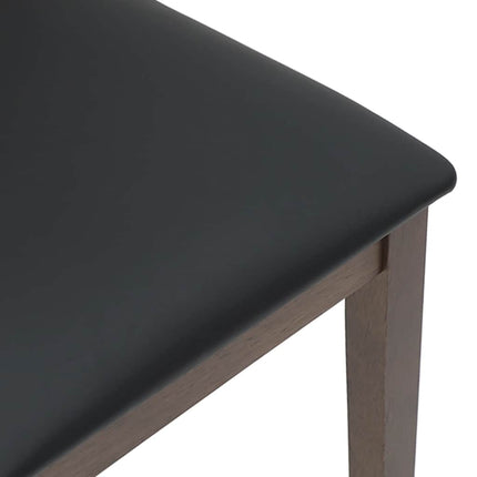 Eetkamerstoelen Met Kussens 2 St Massief Hout Rubber