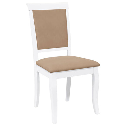 Eetkamerstoelen Met Kussens 2 St Massief Hout Rubber
