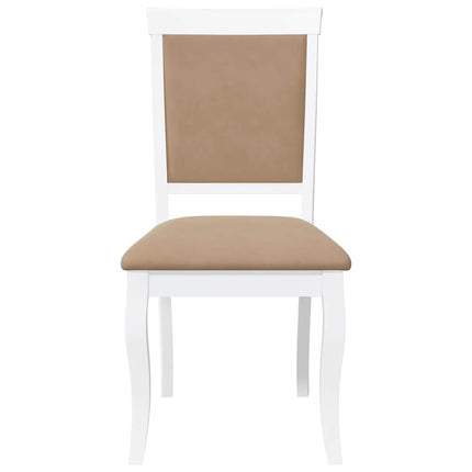 Eetkamerstoelen Met Kussens 2 St Massief Hout Rubber