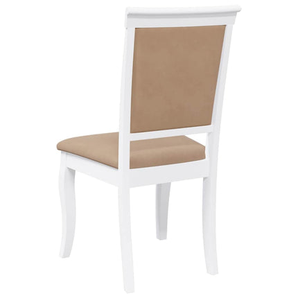 Eetkamerstoelen Met Kussens 2 St Massief Hout Rubber