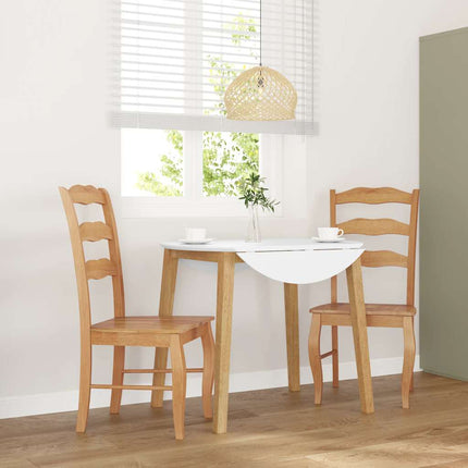 Eetkamerstoelen Met Kussens 2 Stuks Massief Hout Rubber