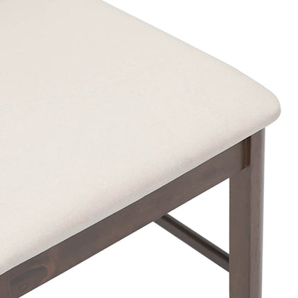 Eetkamerstoelen Met Kussens 2 St Massief Hout Rubber