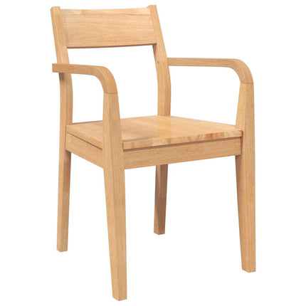 Eetkamerstoelen 2 St Massief Hout Rubber
