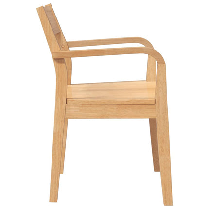 Eetkamerstoelen 2 St Massief Hout Rubber