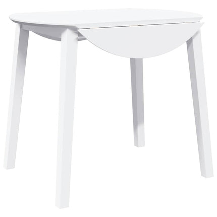Eettafel Massief Hout Rubber