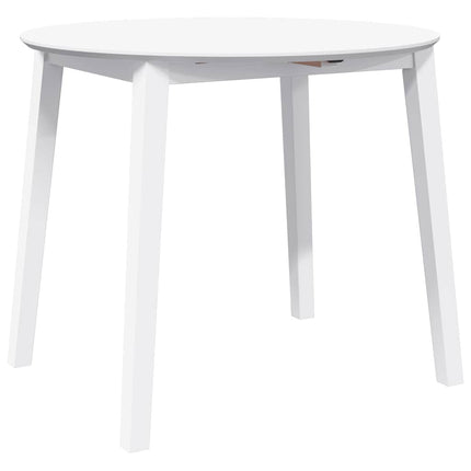 Eettafel Massief Hout Rubber