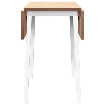 Eettafel Massief Hout Rubber
