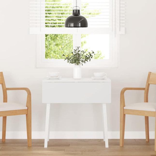 Eettafel Massief Hout Rubber