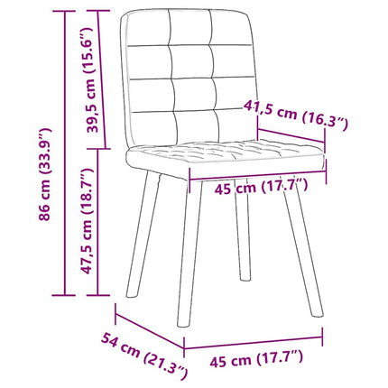 Eetkamerstoelen Stof