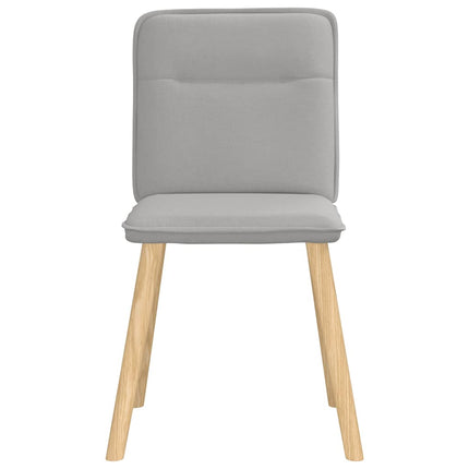 Eetkamerstoelen Stof Wolk Grijs