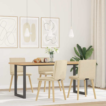 Eetkamerstoelen Draaibaar Stof