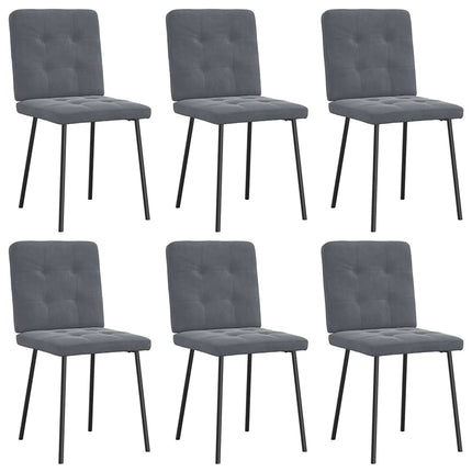 Eetkamerstoelen Fluweel Kleurig