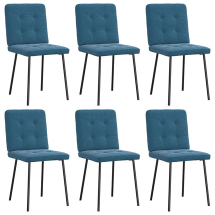 Eetkamerstoelen Fluweel Kleurig