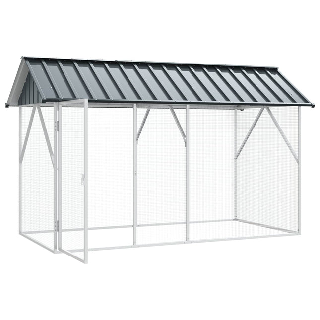Vogelkooi Antraciet 227 X 112 X 141 Cm