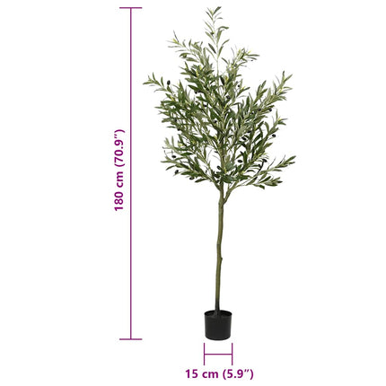 Kunstolijfboom 700 Blaadjes Groen