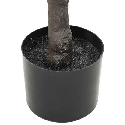 Kunstfuxus boom 480 bladeren 130 cm groen