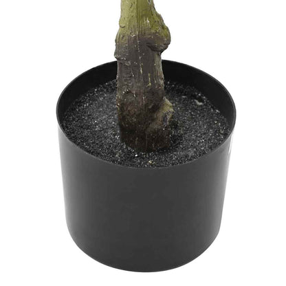 Kunstficussenboom 30 blaadjes 125 cm groen