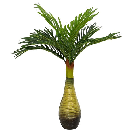 Kunstpalmplant 9 Blaadjes Groen