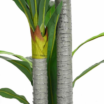 Kunstboom Dracaena 36 bladeren 120 cm groen