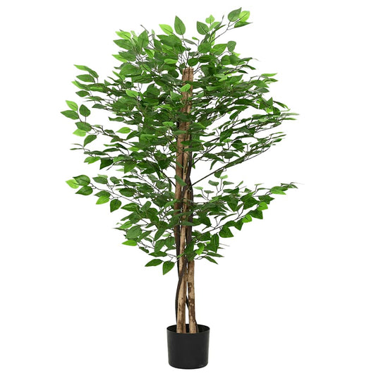 Kunst Ficus plant 788 bladeren 120 cm groen
