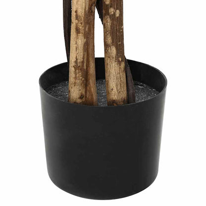 Kunst Ficus plant 788 bladeren 120 cm groen