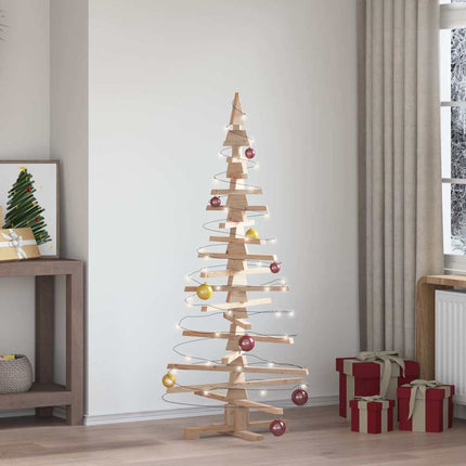 Kerstdecoratie Kerstboom Massief Grenenhout