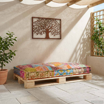 Pallet Sofa Kussen Multikleur 120 X 80 X 12 Cm Stof