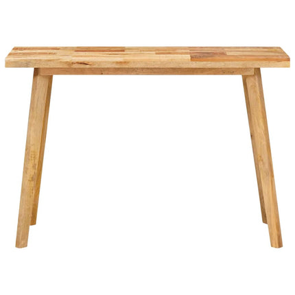 Eettafel Naturel 100 X 55 X 75 Cm Massief Mango Hout