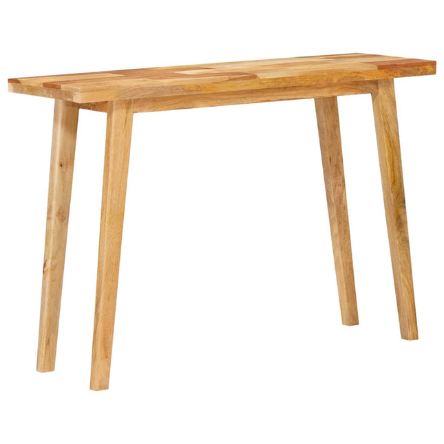 Eettafel Naturel 100 X 55 X 75 Cm Massief Mango Hout