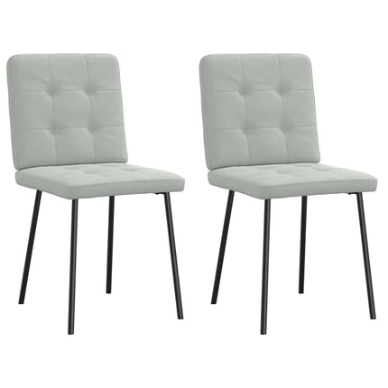 Eetkamerstoelen Fluweel Kleurig